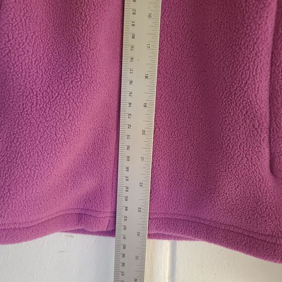 The North Face Fuchsia Purple Color Block Full Zip Fleece Jacket Size Women’s XS - Picture 7 of 16